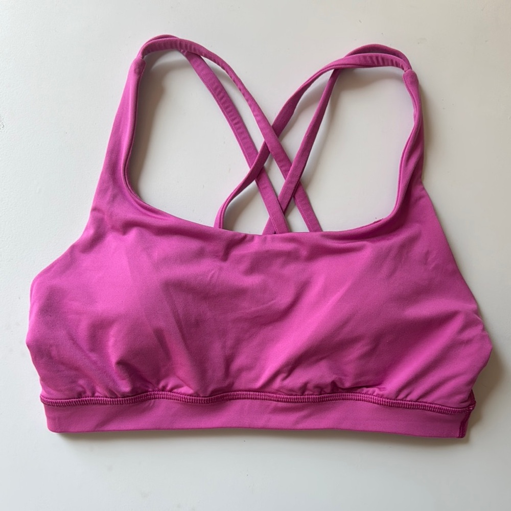 Lululemon Energy C/D Pink Sports Bra